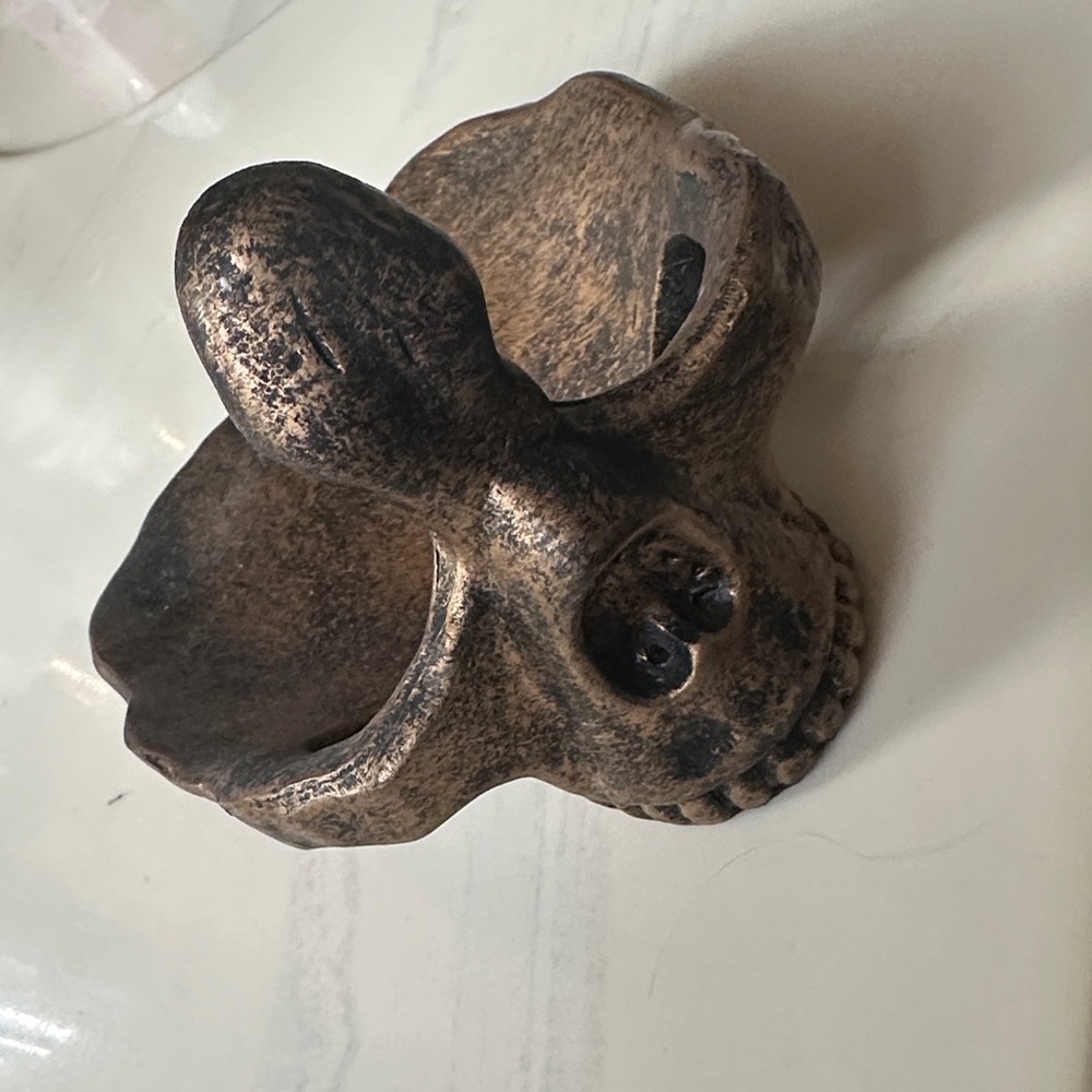 Rustic Skull Jewelry/Glasses Holder